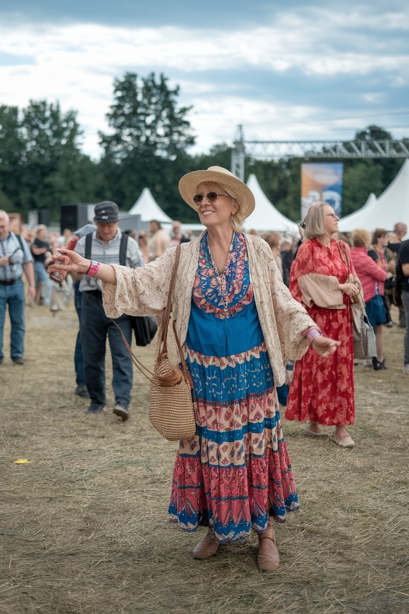 Festival Outfit Women Over 50 for Fun and Comfort outfit idea