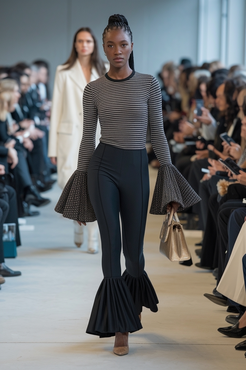 Flare Leggings Outfit Black Women Will Adore outfit idea