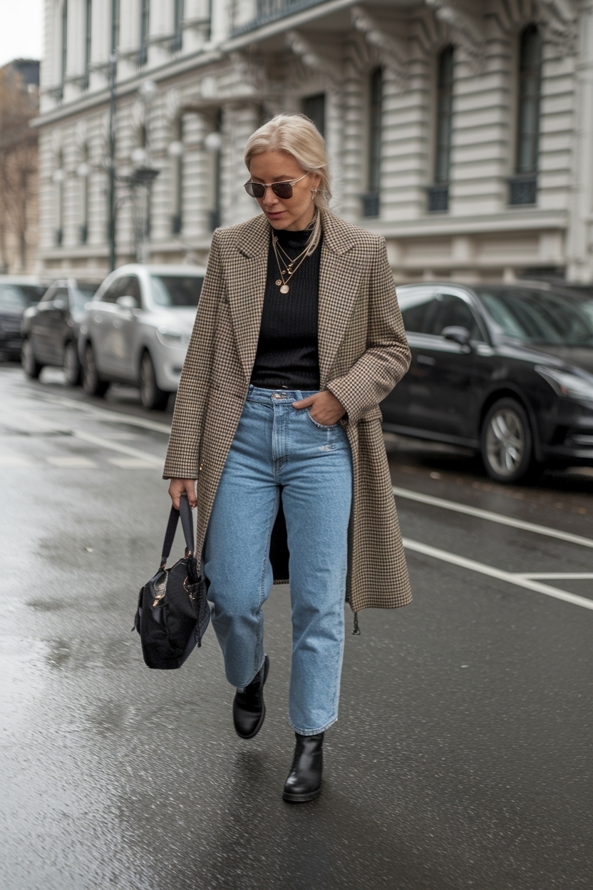 Versatile Jeans and Black Boots Outfit Ideas for Every Season outfit idea