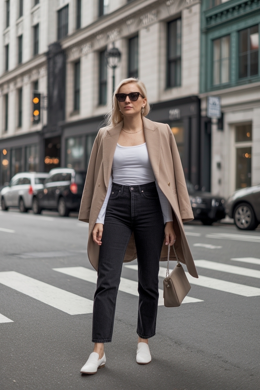 Chic Looks with a Low Rise Black Jeans Outfit this Season outfit idea