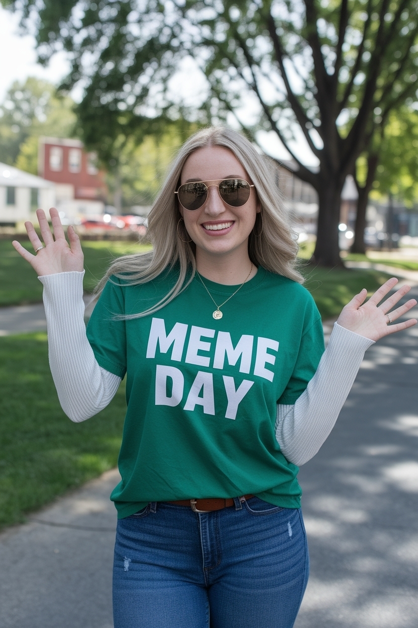 Meme Day Outfits Spirit Week Ideas: Get Creative and Laugh outfit idea