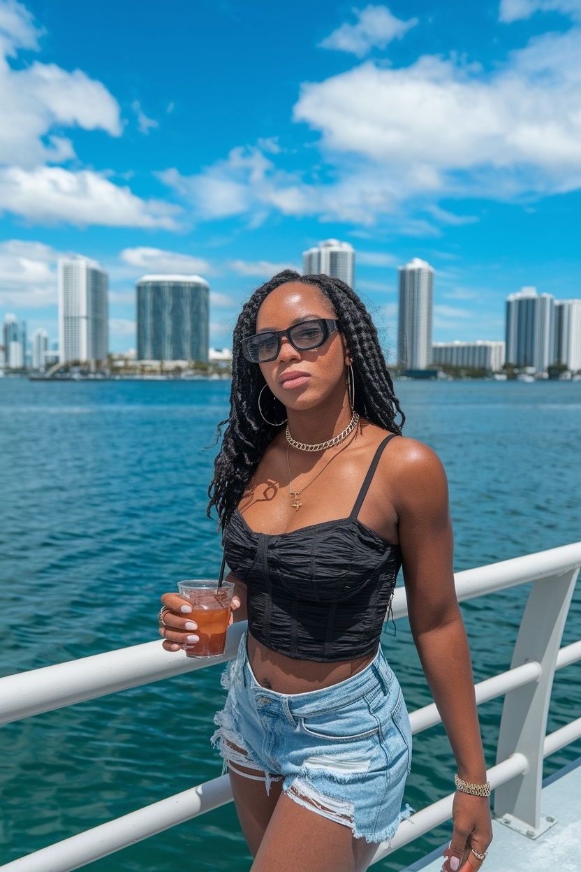 Miami Spring Break Outfits Black Women B: Beach Ready Looks outfit idea