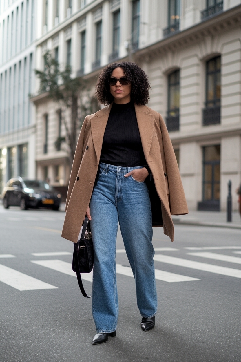 Mom Jeans Outfit Black Women: Vintage Vibes and Comfort outfit idea