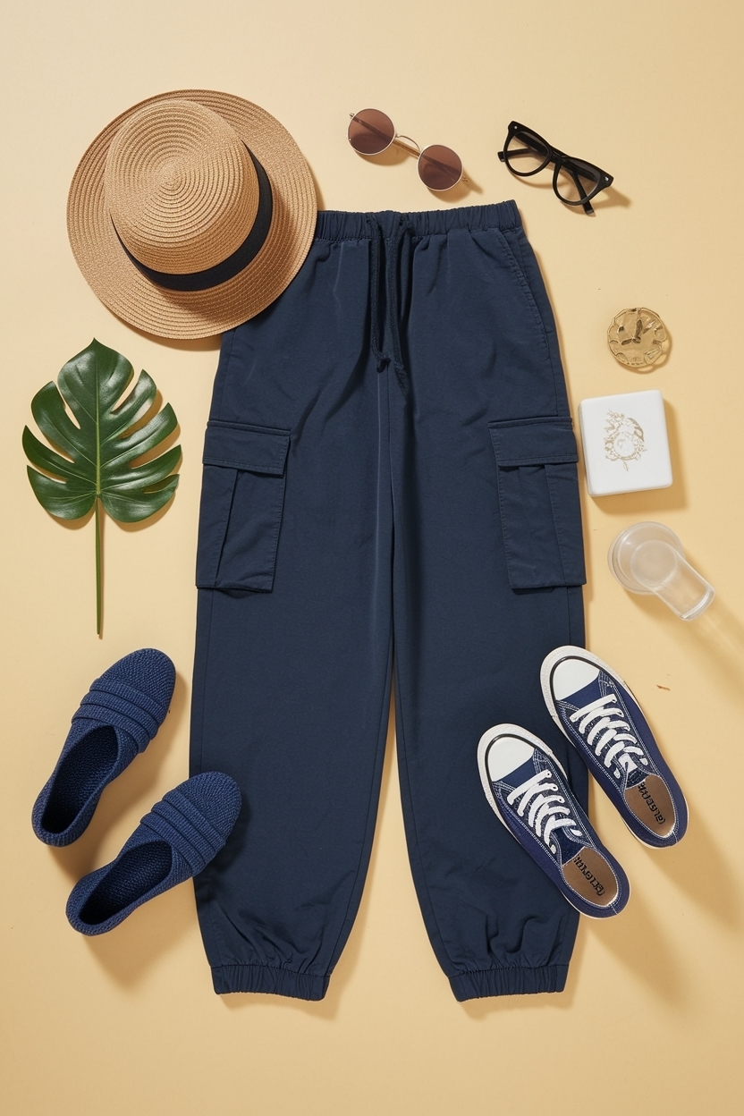 Navy Blue Cargo Pants Outfit: Chic and Versatile Options outfit idea