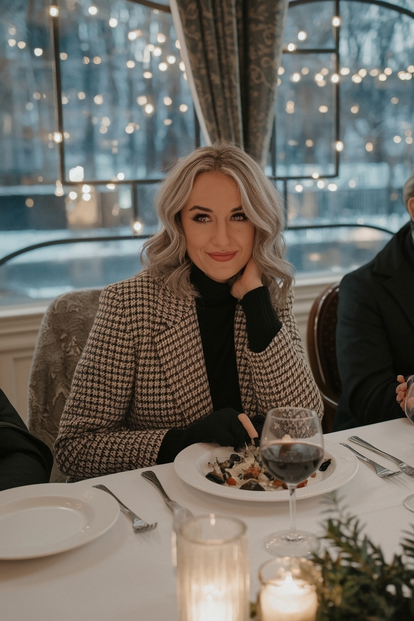 Nice Dinner Outfit Winter Classy: Elegance in Cold Weather outfit idea