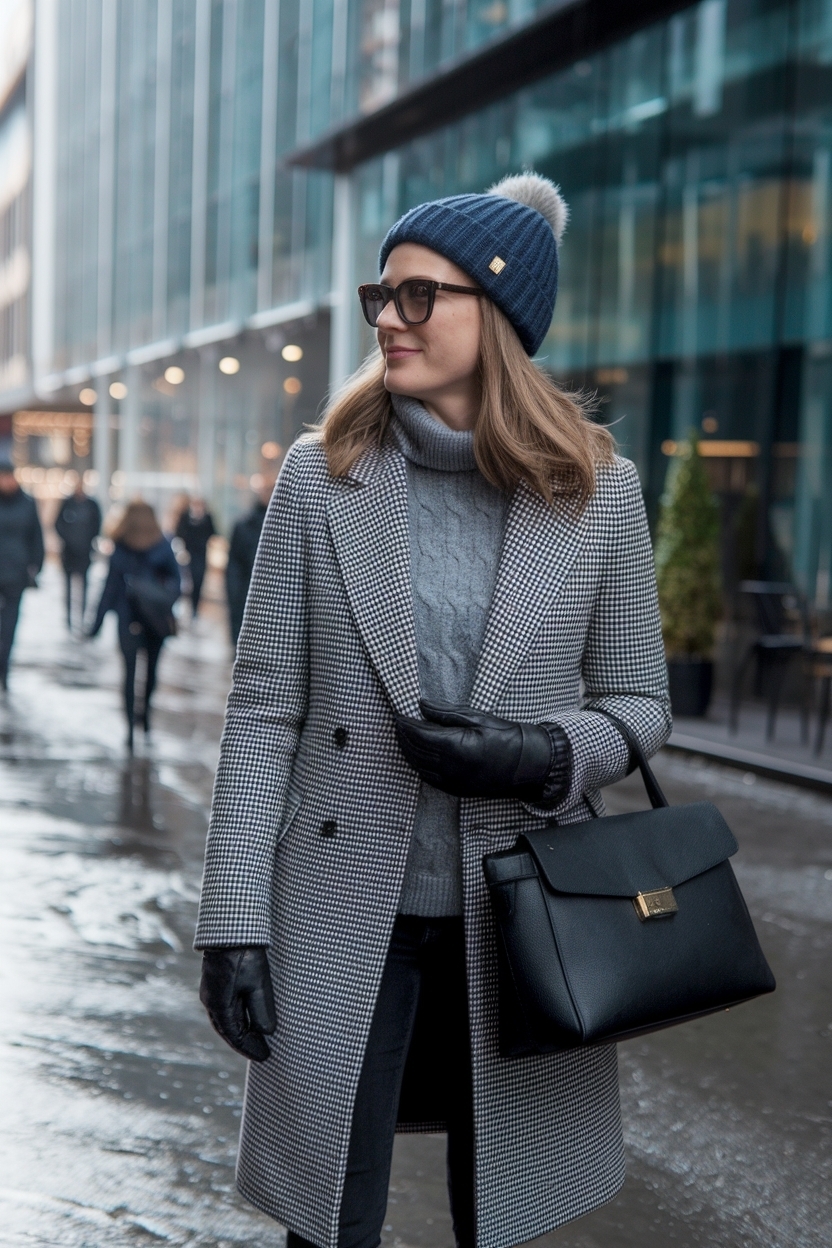 Office Outfit Ideas for Winter Cold Weather Chic outfit idea