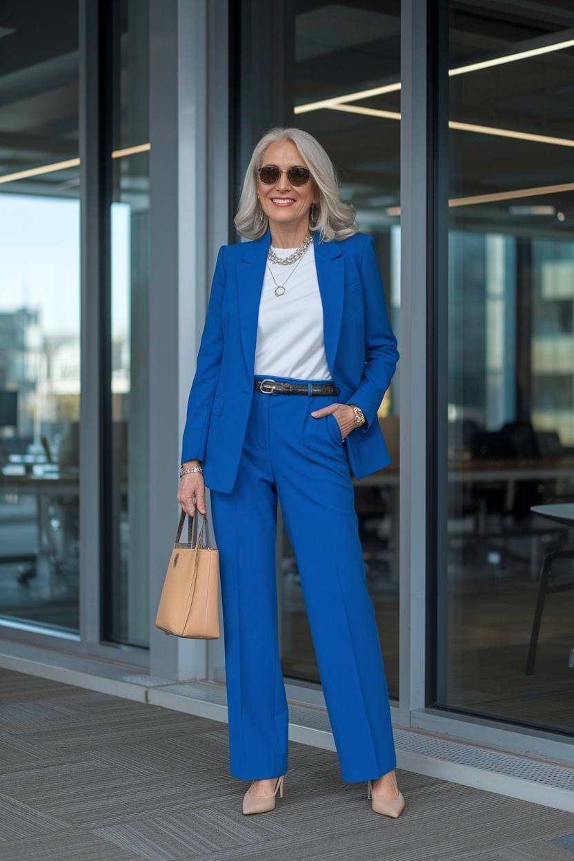 Office Outfits for Older Women Over 40 That Shine outfit idea