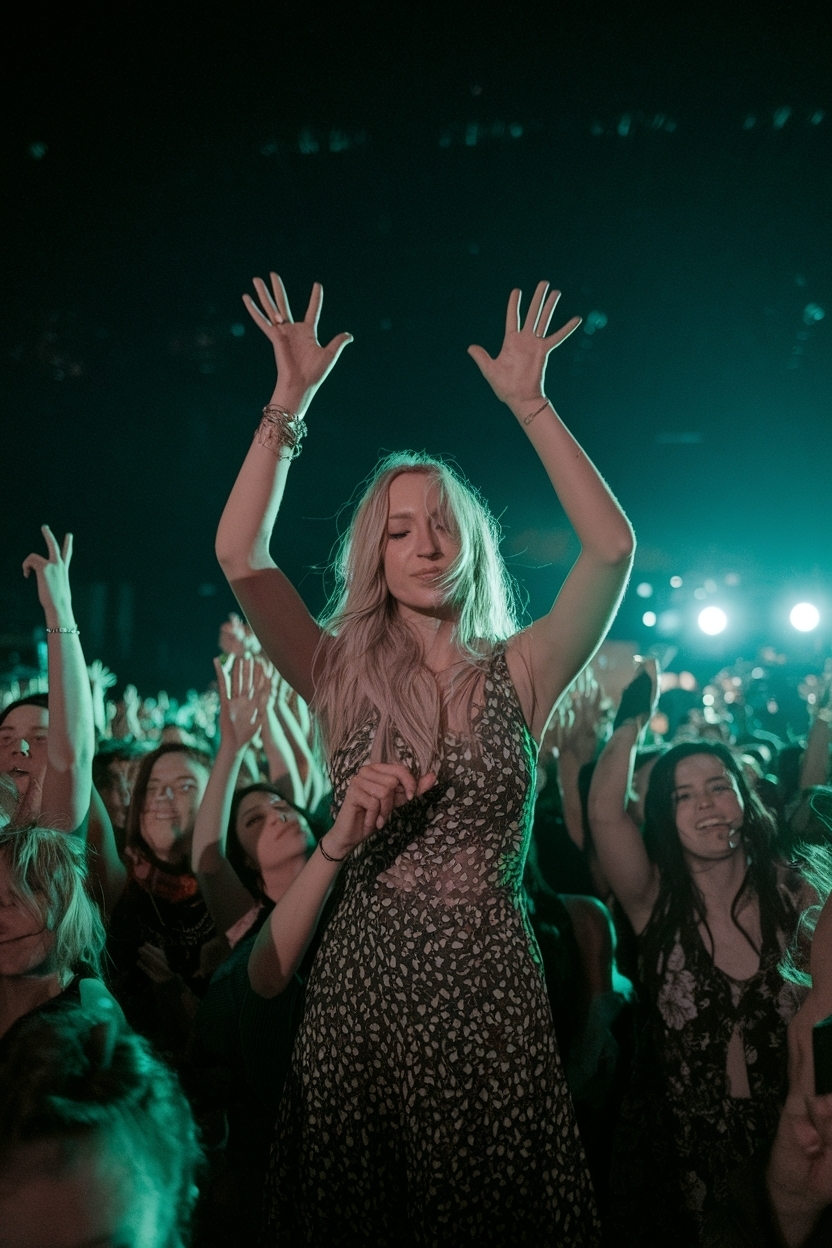 Creative Outfit Ideas for Concert Night You Need to Try outfit idea