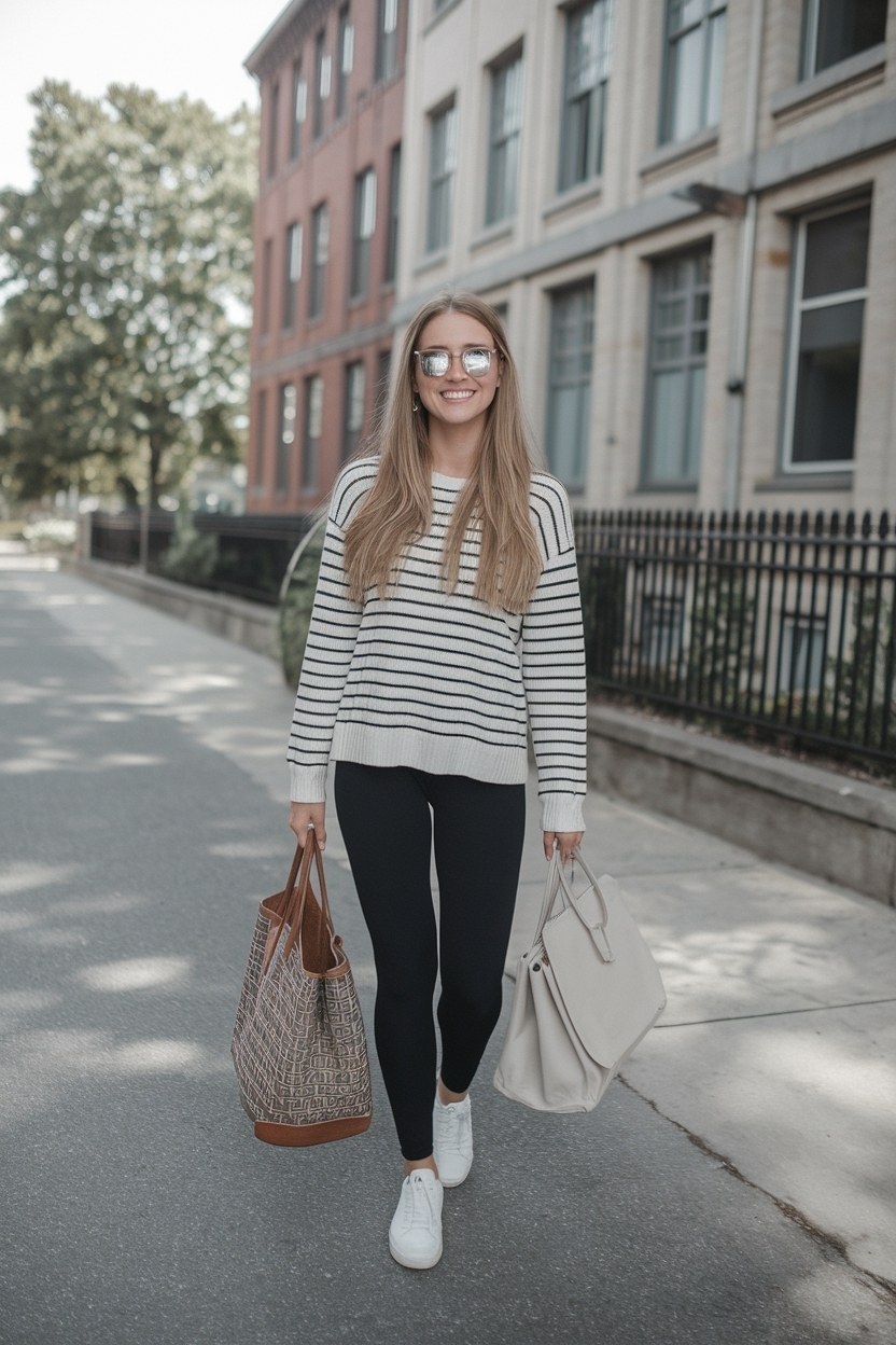 Outfit Ideas for School Leggings: Comfort Meets Fashion outfit idea