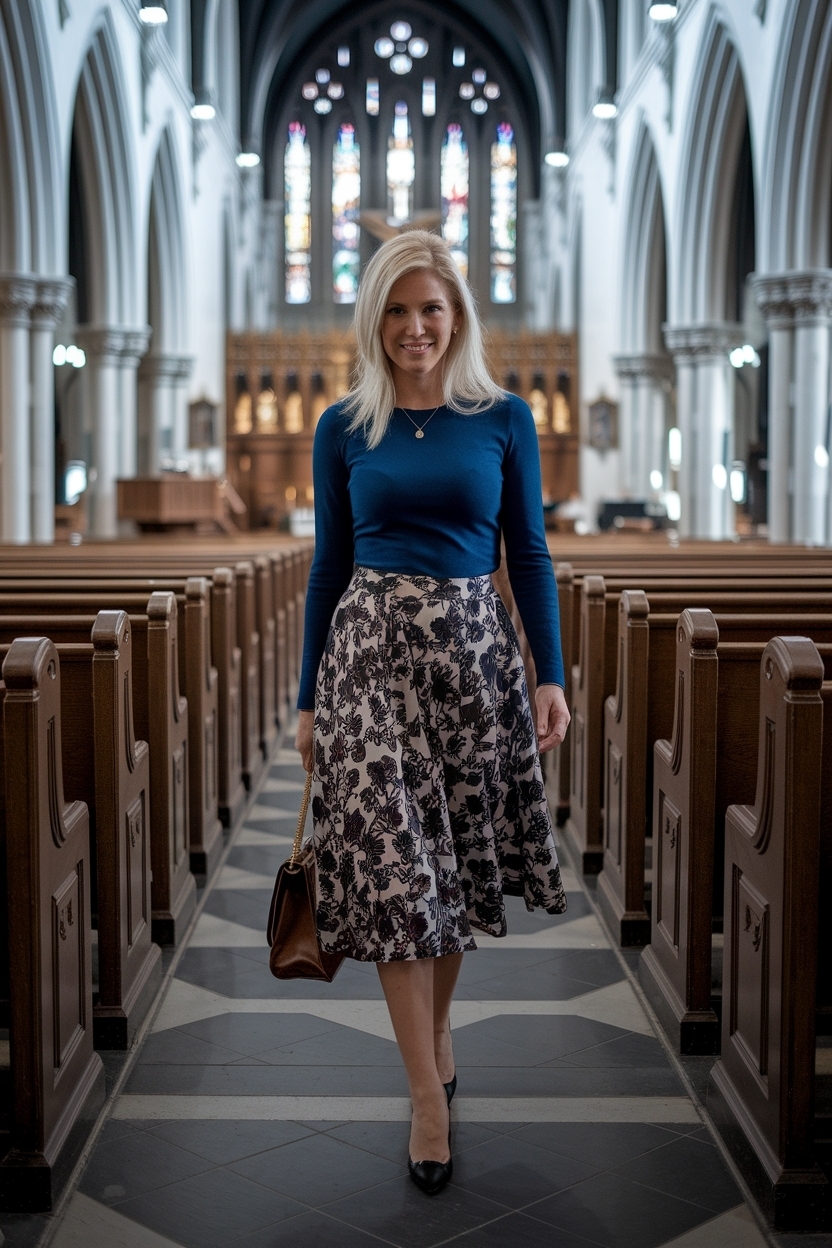 Outfit Ideas for Women Over 30 Church: Elegant Choices outfit idea