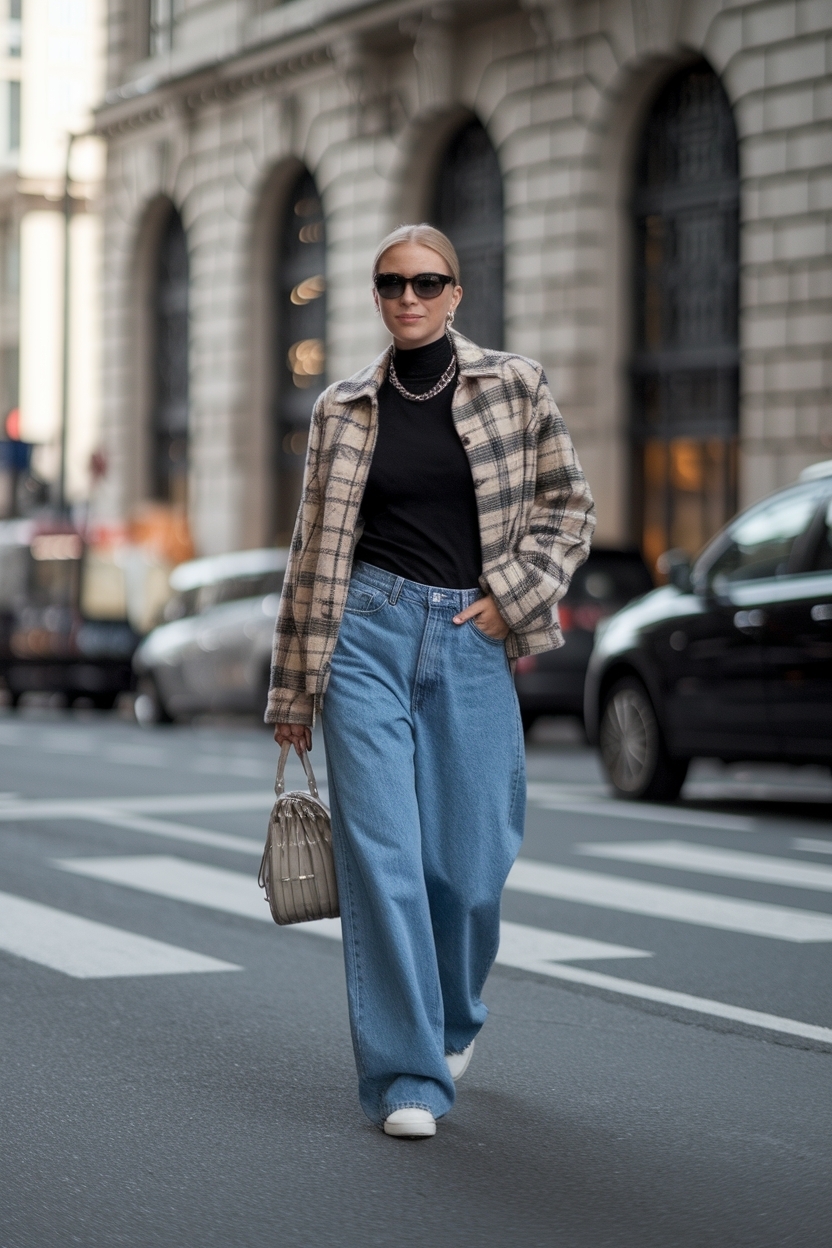 Outfit Ideas with Baggy Jeans: Trendy and Chic outfit idea