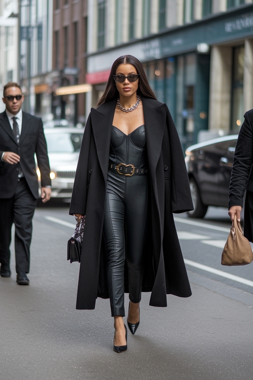 Outfits Black Women Baddie With Heels: Strut in Style outfit idea