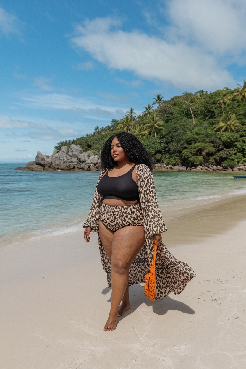 Plus Size Vacation Outfits Black Women: Flattering Choices outfit idea