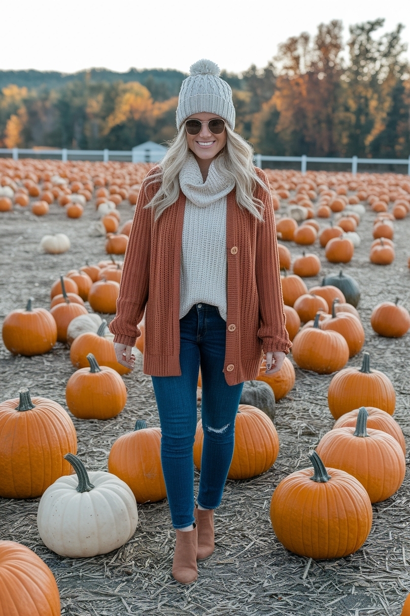 Women’s Warm Weather Pumpkin Patch Outfit Essentials outfit idea
