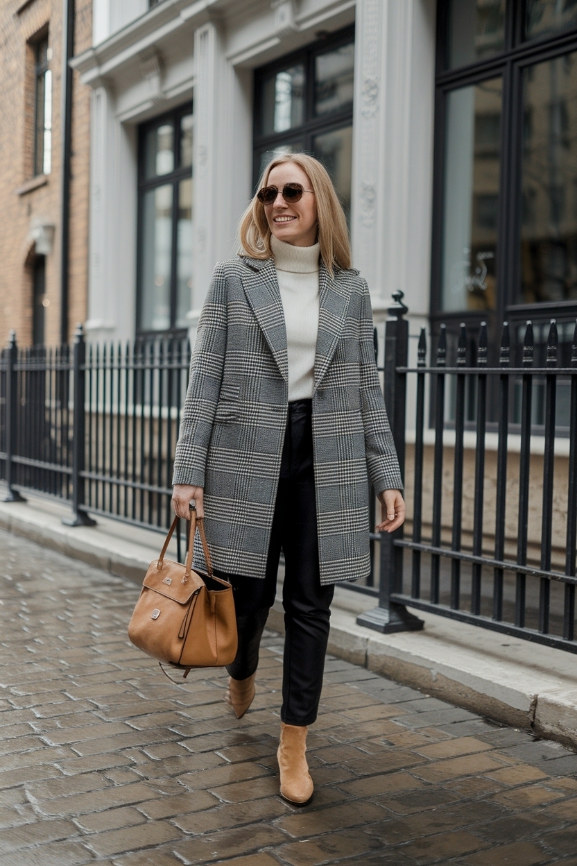Smart Casual Work Outfit Winter: Professional Yet Comfortable outfit idea