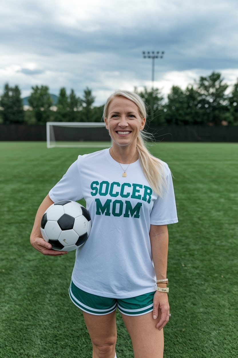 Soccer Mom Outfit Spirit Week: Fun and Trendy Choices outfit idea