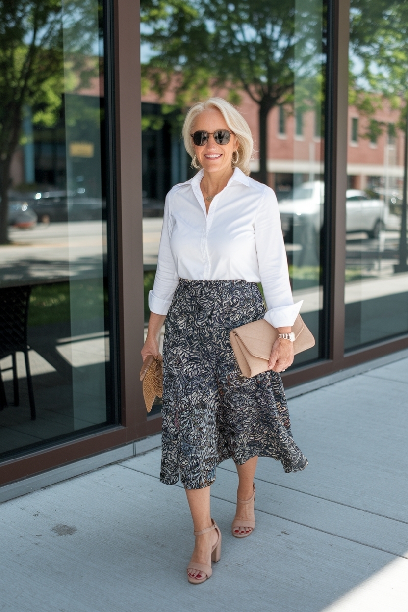 Summer Office Outfits for Women Over 50: Ageless Style outfit idea