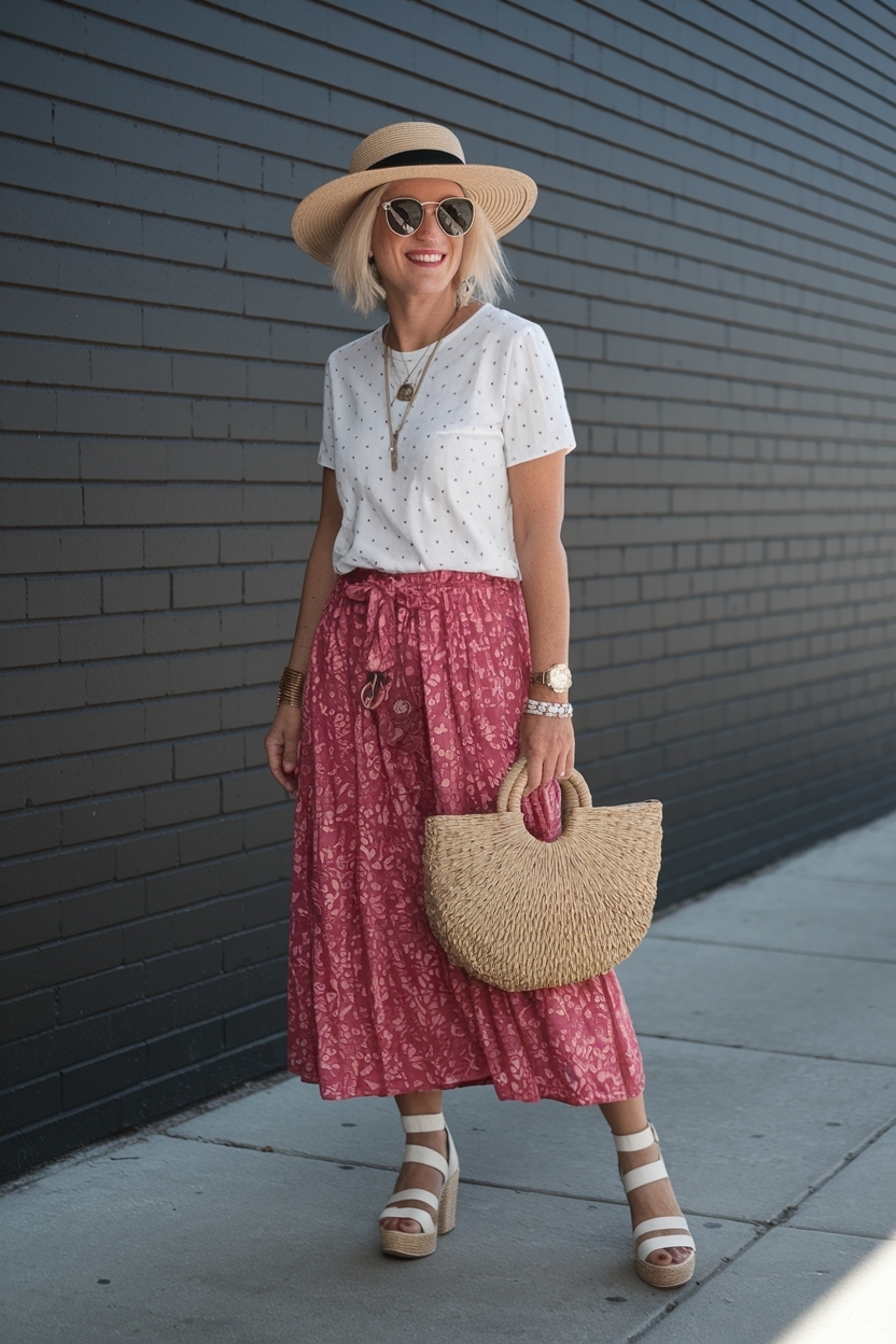 Casual Trendy Summer Outfits Women Over 40: Stay Stylish outfit idea