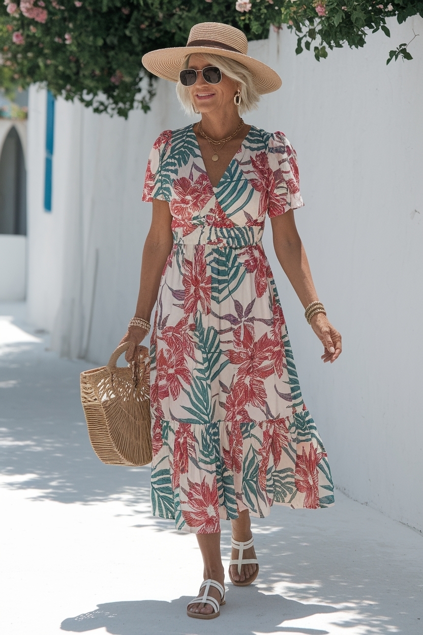 Summer Vacation Dresses for Women Over 5: Must-Have Styles outfit idea