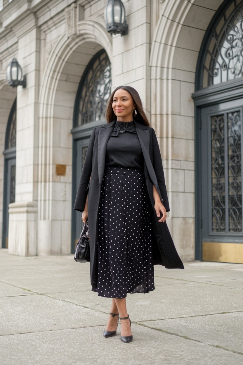 Sunday Best Outfit Church Black Women: Timeless Elegance outfit idea