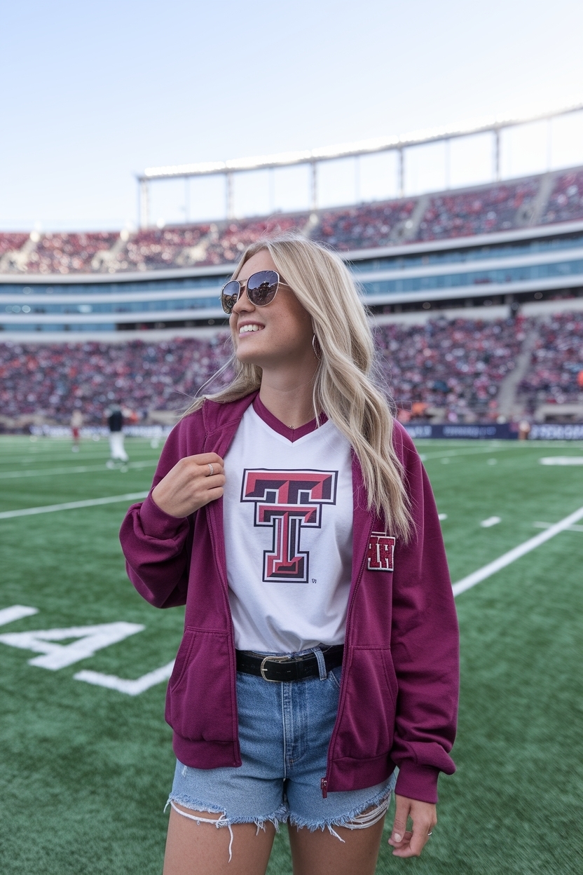 Texas Tech Game Day Outfit Inspiration for Game Day outfit idea
