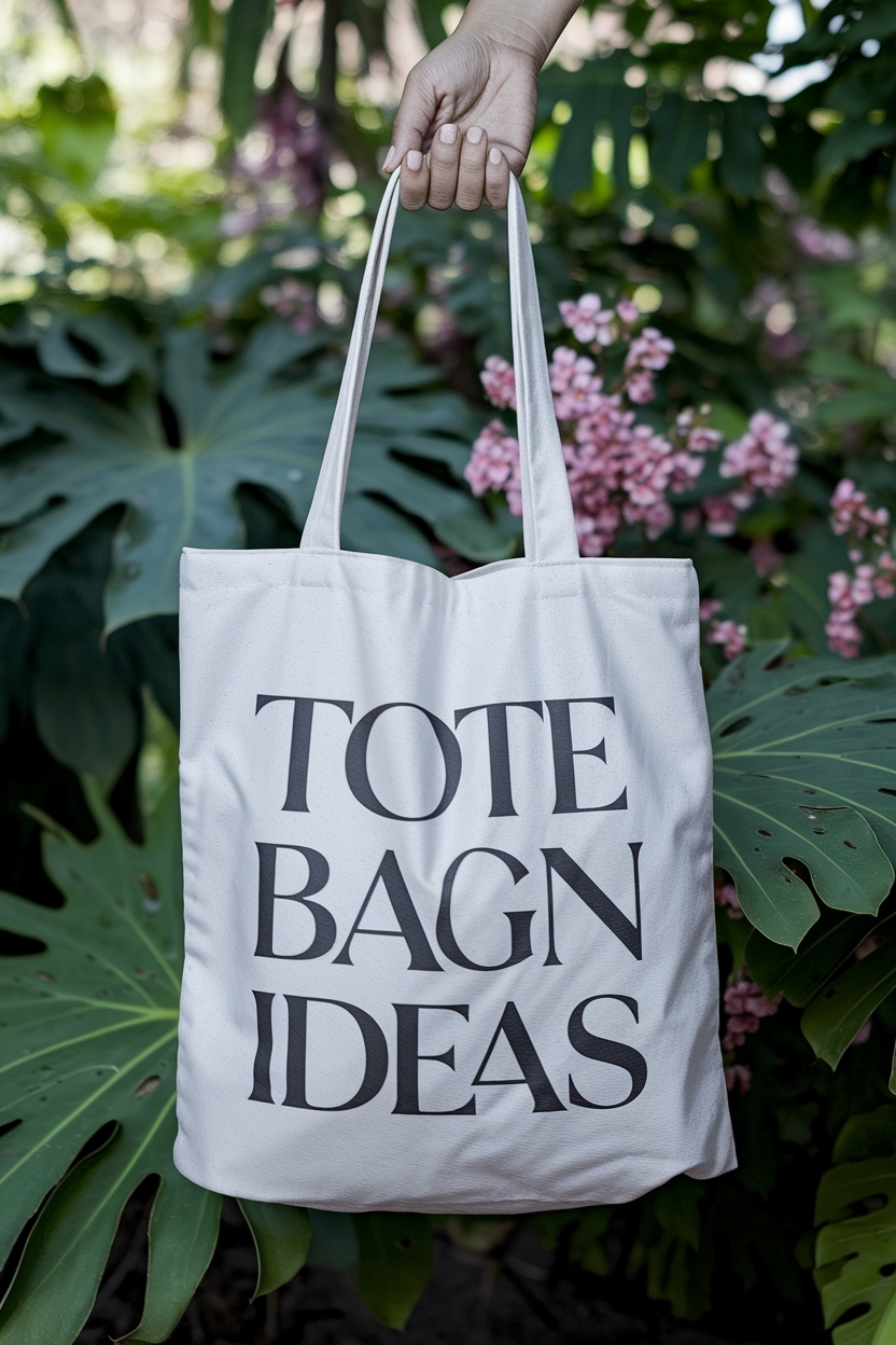 Tote Bag Design Ideas Aesthetic: Elevate Your Style outfit idea