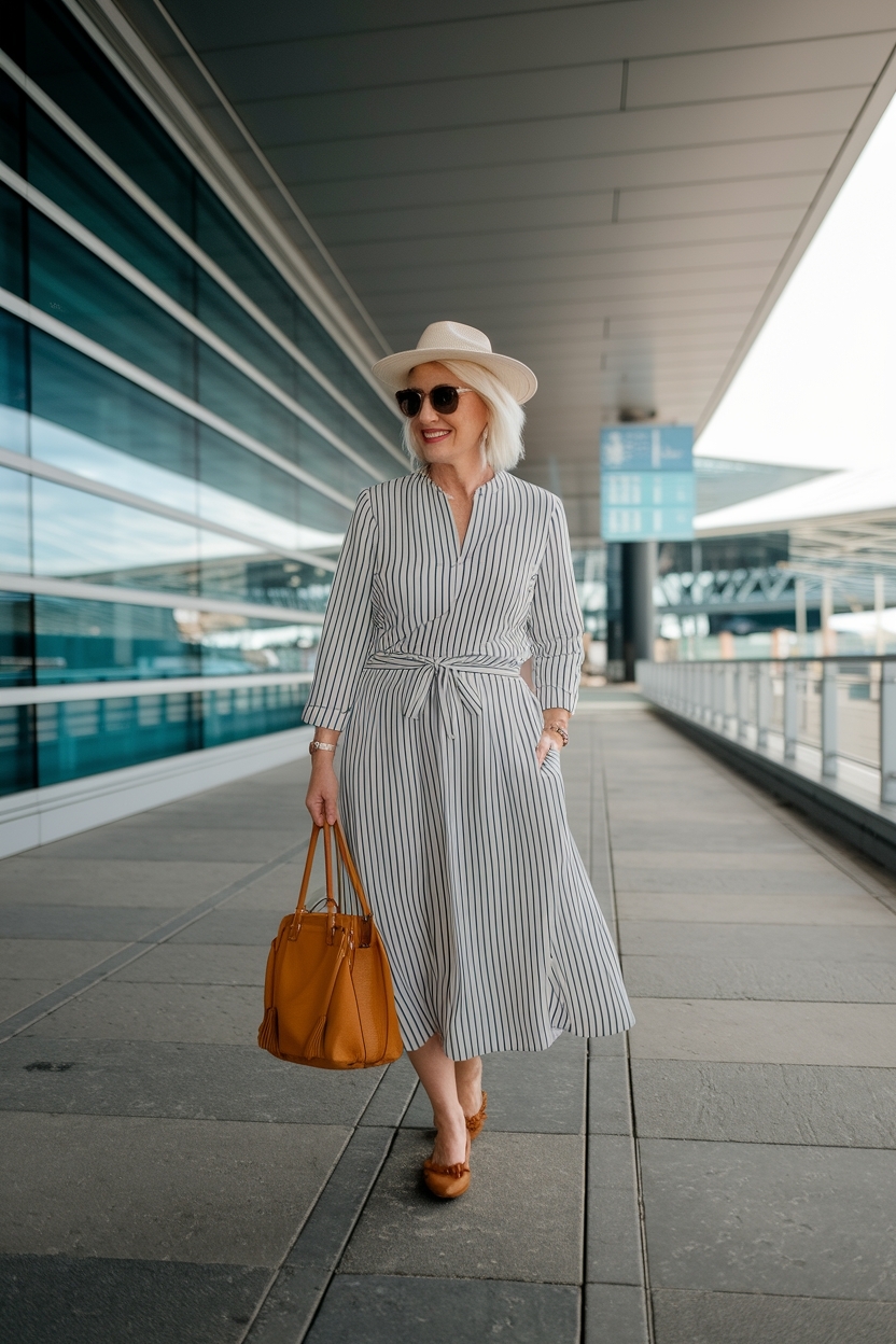Travel Outfit Summer Airport for Women Over 40 Tips outfit idea