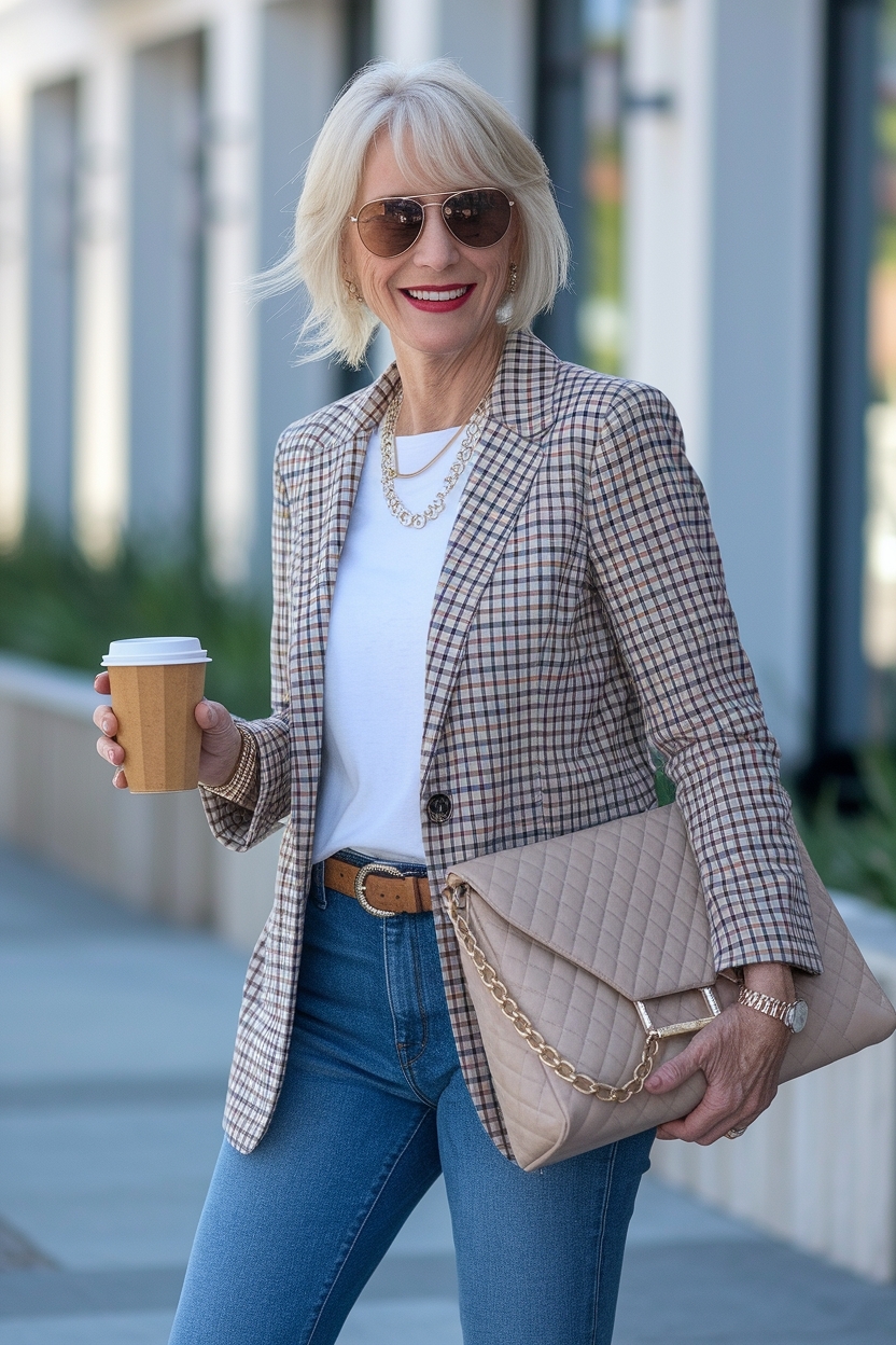 Trendy Casual Outfits for Women Over 50: Style Guide outfit idea