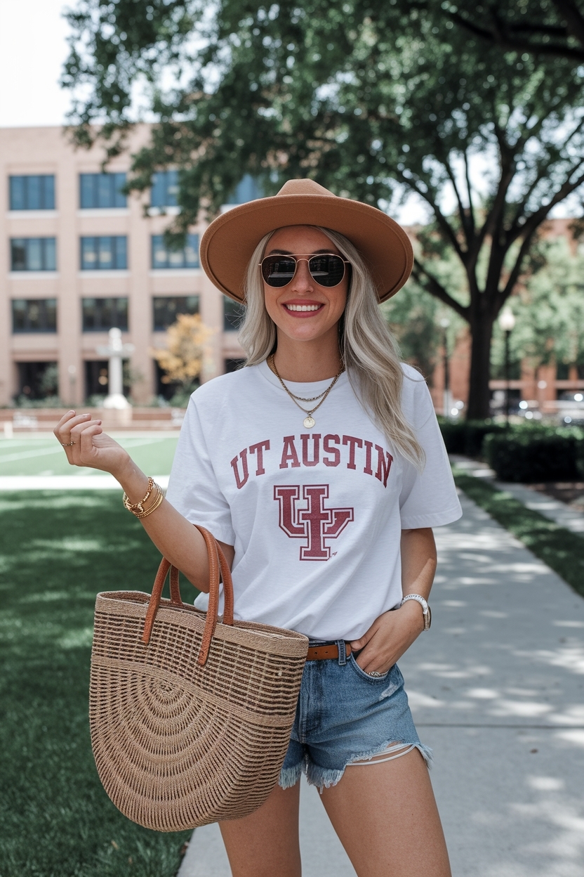 UT Austin Game Day Outfit: Hook 'Em in Fashion outfit idea