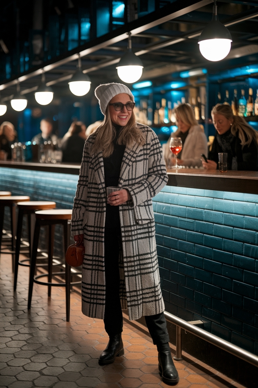 Winter Bar Outfit for Night Going Out: Look Fabulous outfit idea