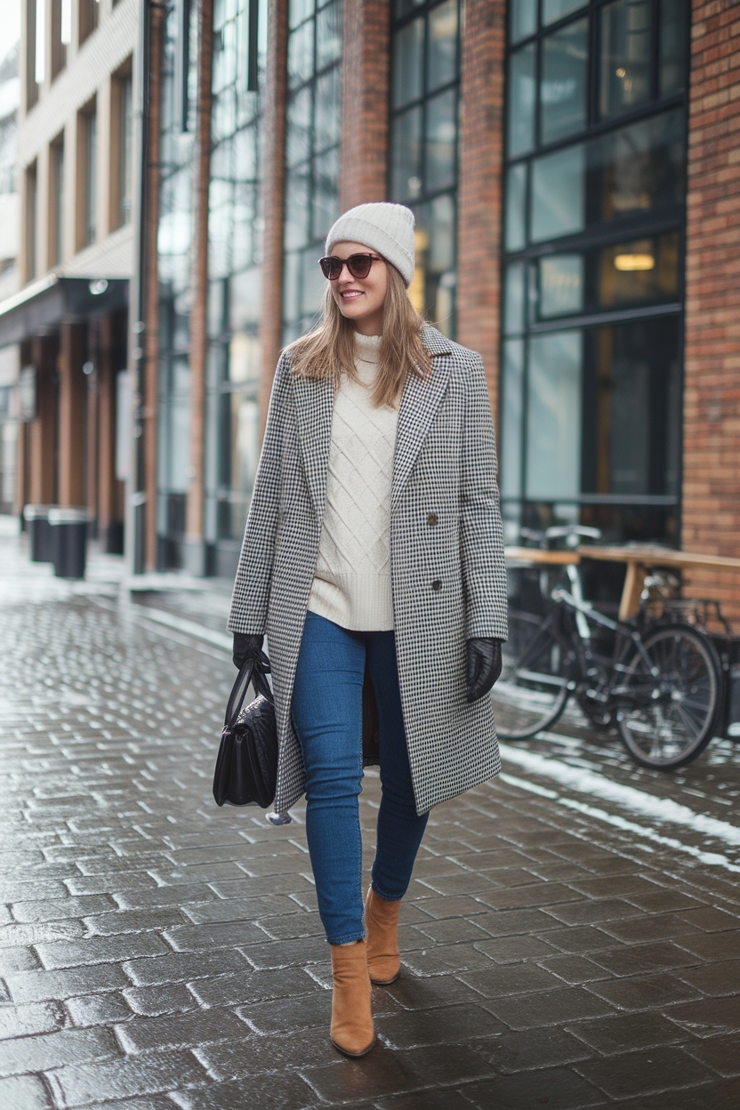 Winter Business Casual Outfits for Women: Cozy Professionalism outfit idea