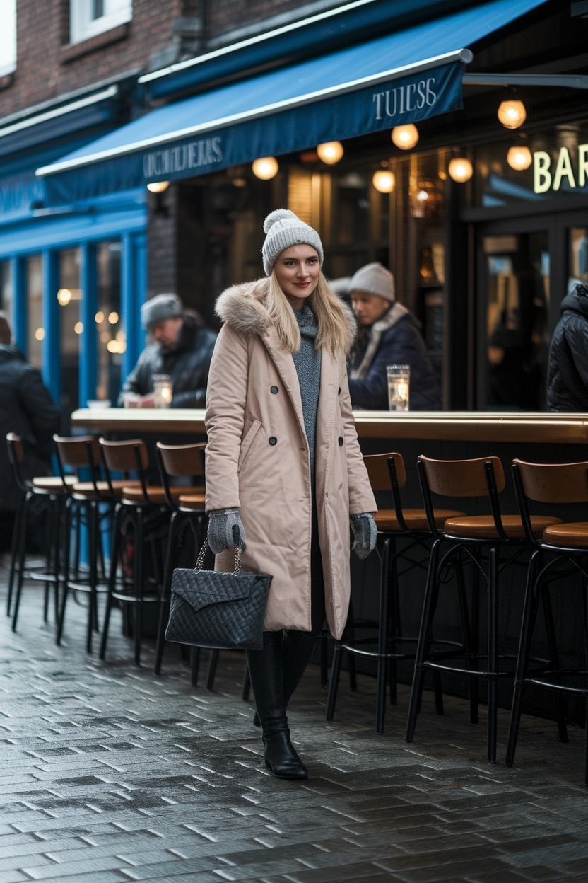 Winter Going Out Outfit Night Bar Looks to Try outfit idea