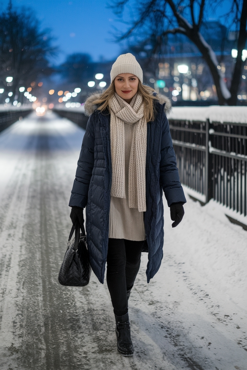 Winter Night Outfit Going Out: Dress to Impress this Season outfit idea