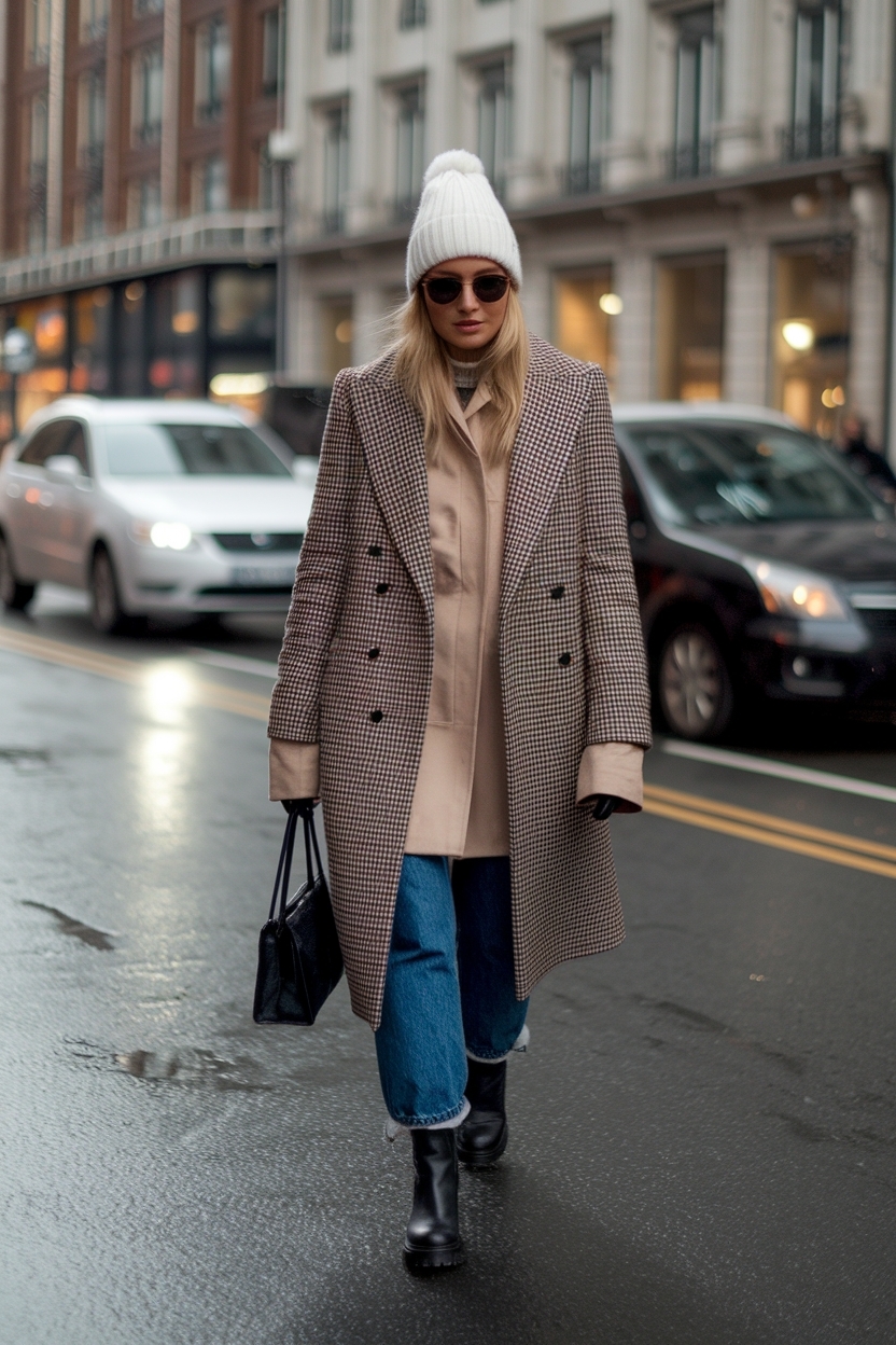 Inspiring Winter Outfit Inspo Street Style for Cold Days outfit idea
