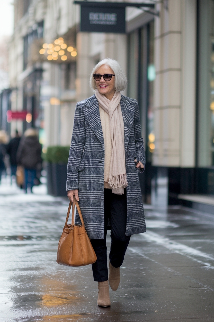 Winter Outfits for Over 60 Women Casual: Warm and Fashionable outfit idea