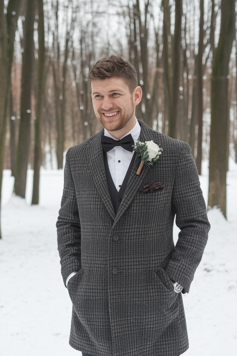 Winter Wedding Guest Outfit Men’s Fashion Guide outfit idea
